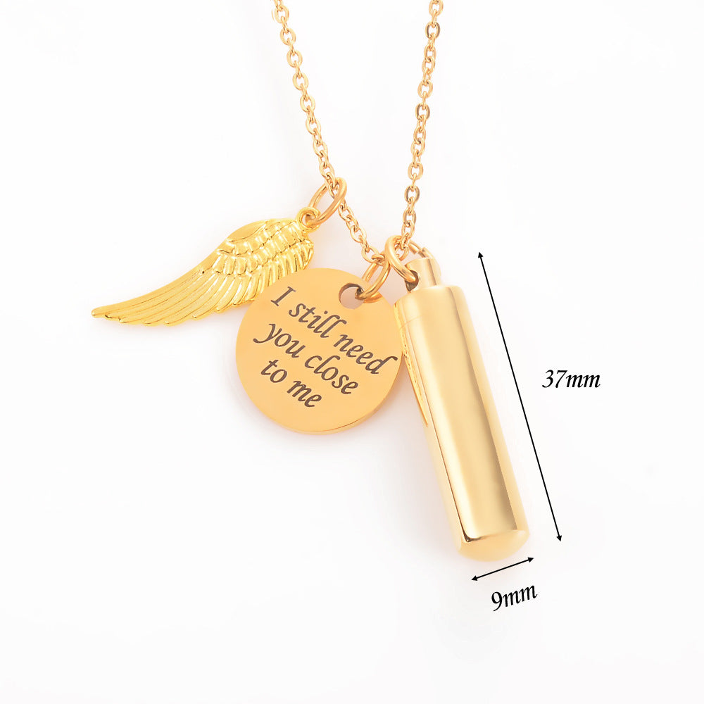 Personalized Cremation Necklace for Ashes