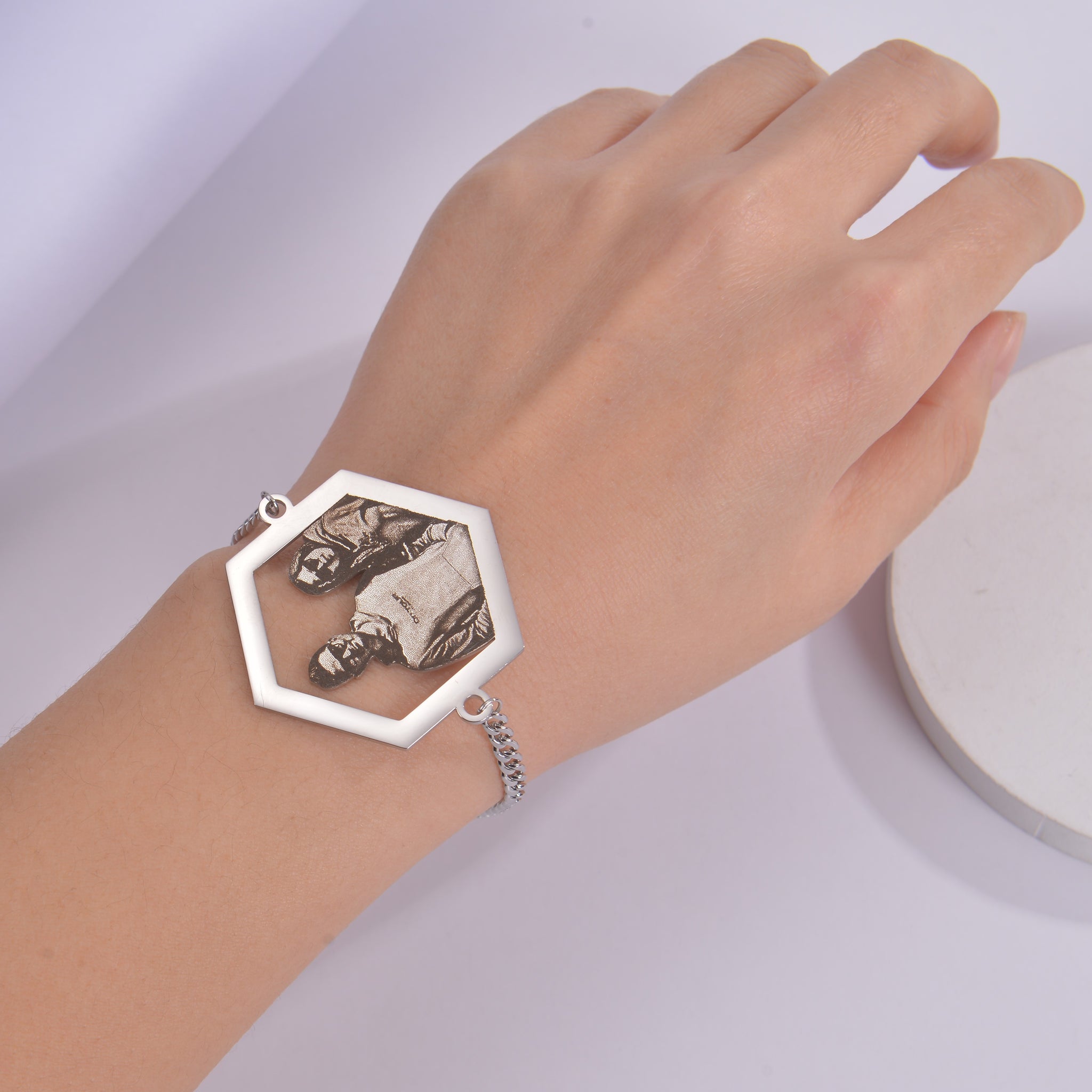 Hexagon bracelet