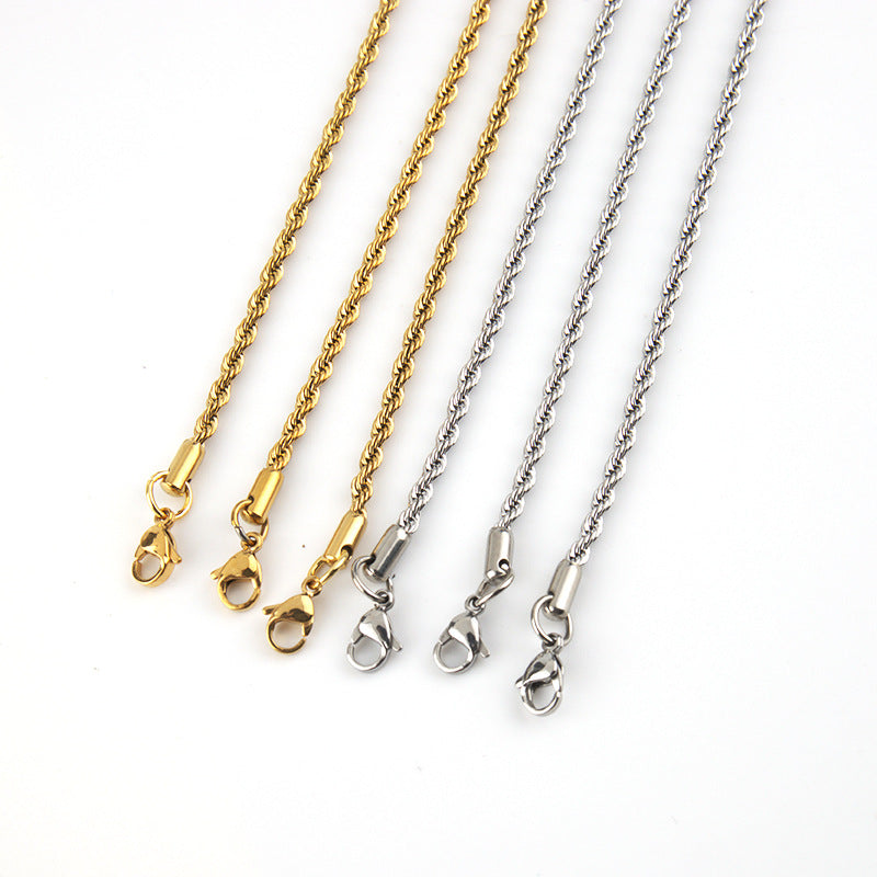 rope chain necklace